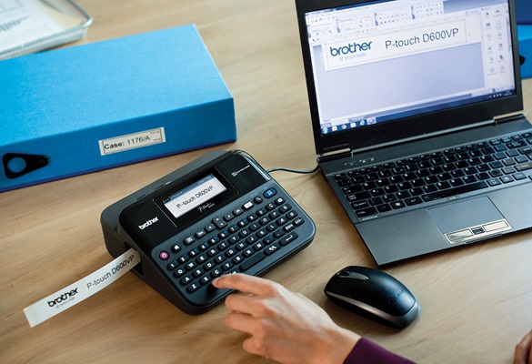 P-touch D600 uzlīmju printeris 