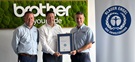 Thee men and the Blue Angel Certification